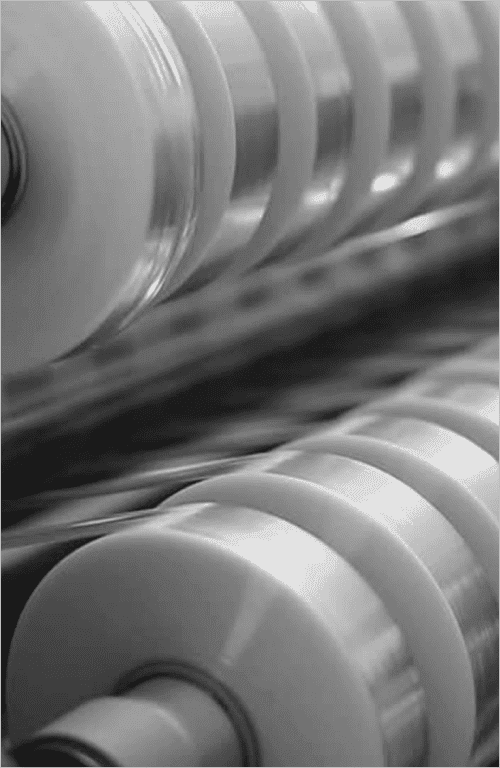 Установка для наматывания самоклеящейся ленты